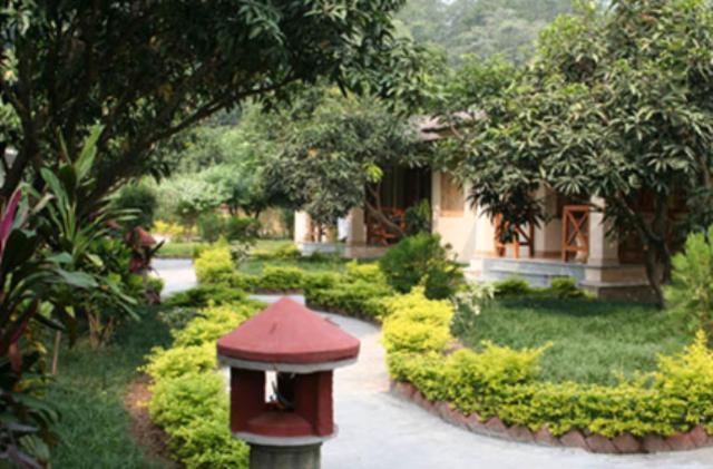 Tiger Camp Resort Rāmnagar Exterior foto