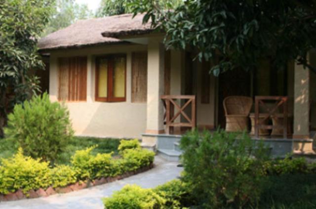 Tiger Camp Resort Rāmnagar Exterior foto